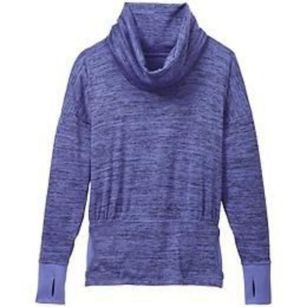 Athleta Batwing and Robin Cowl Neck Sweatshirt